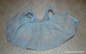Vêtements Poupée Espagnole Classique: TRAJE DE JUANIN BEBÉ, EN ORGANDÍ CON FORRO, SE ENCUENTRA EN BUEN ESTADO.